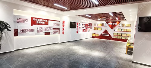 蘭山區(qū)融媒體中心黨建展廳